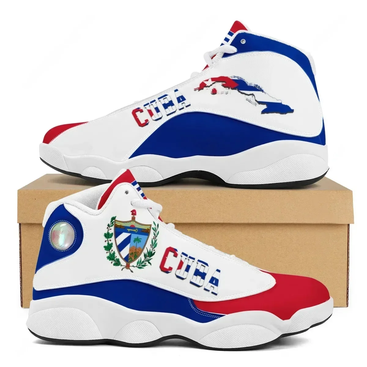 CUBA Flag Print Cool Men Baske - Men Shoes Runners recension och pris