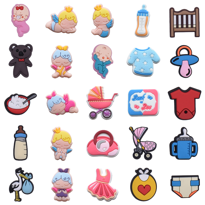 Newborn Shoe Charms for Crocs  - Men Shoes Jeans recension och pris