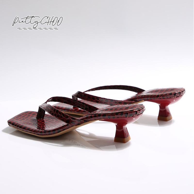 Crocodile Print Kitten Heel Fl - Men Shoes Casual recension och pris